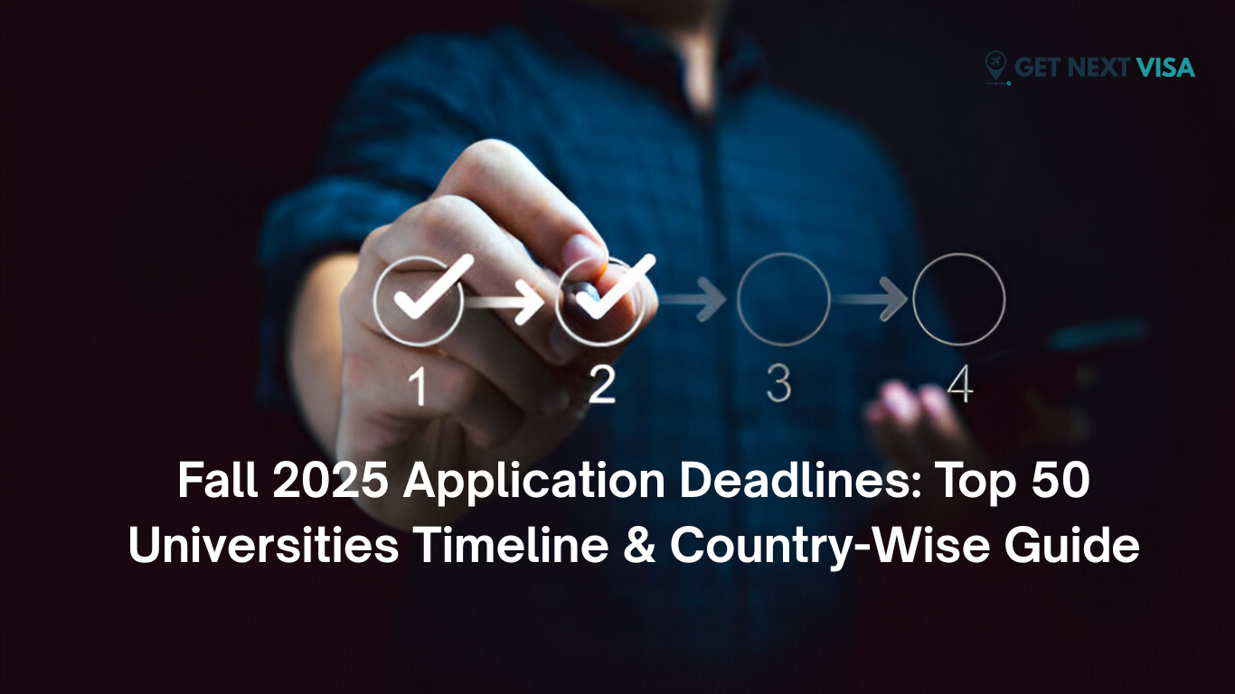 Application vs Scholarship Deadlines 2025–2026 
