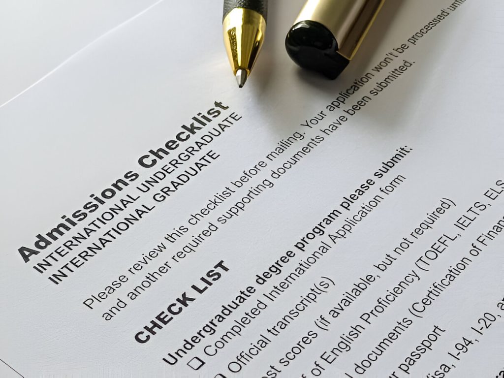 Study Abroad Document Checklist & Timeline 2025–2026